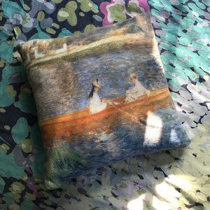 Renoir The Skiff Pillow